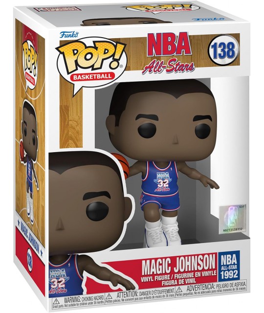 Funko POP! NBA All-Stars 1992: Magic Johnson (All-Stars Uniform)